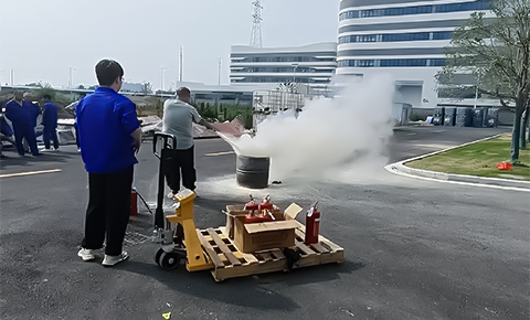 易海科技消防演练纪实----防患于未“燃” 